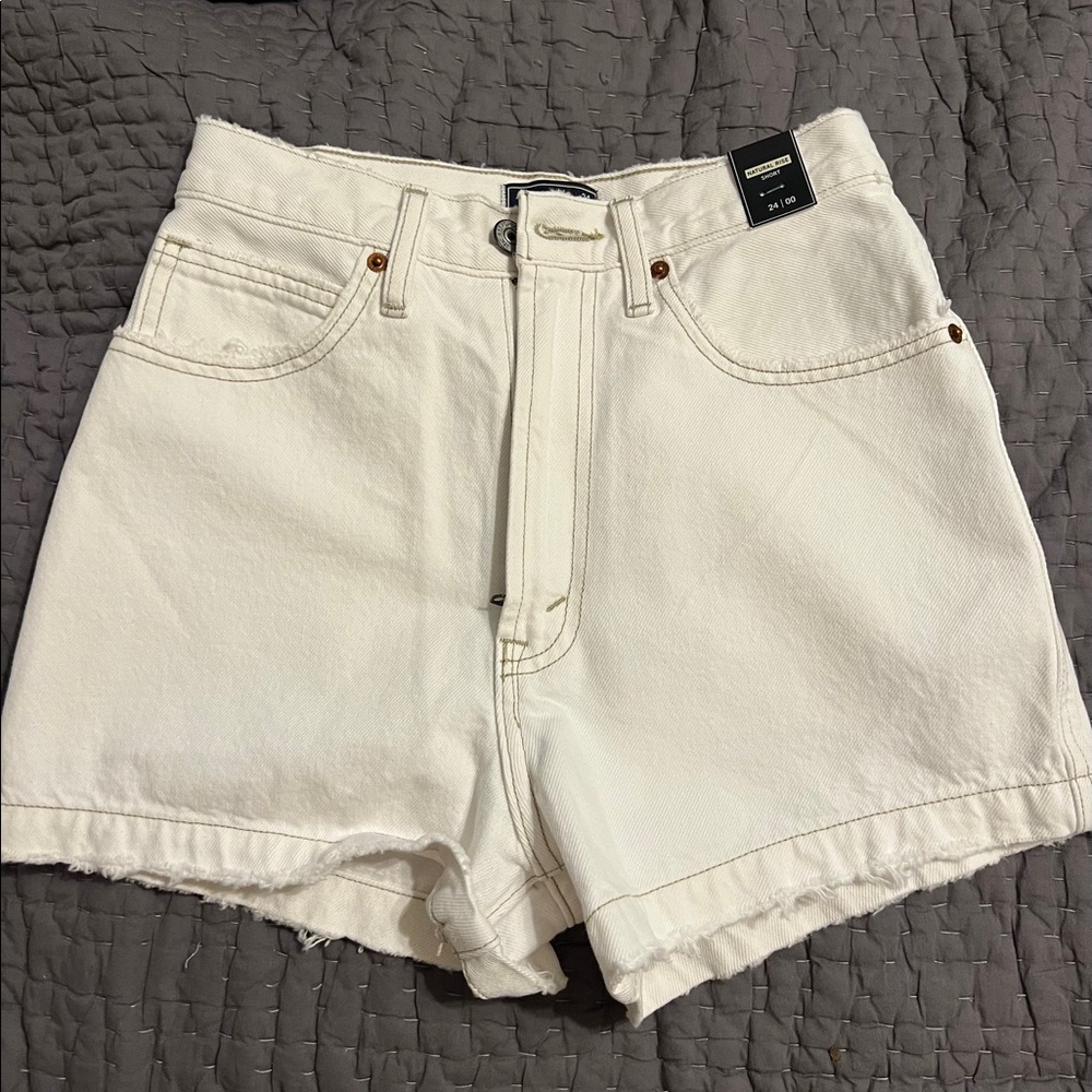 NWT Abercrombie Natural Rise Shorts